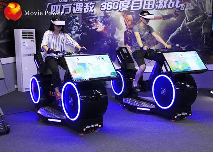 Máquina virtual do jogo da bicicleta fresca da aptidão de 9d VR com vidros da realidade 9d virtual 0