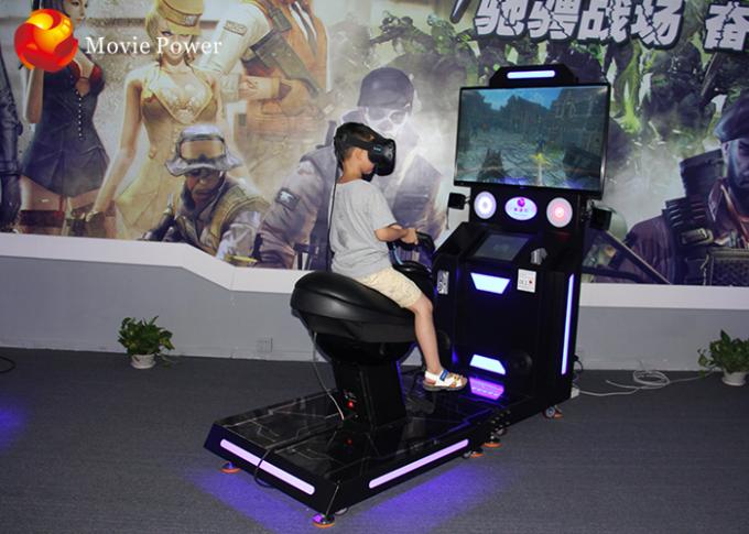 GV da equitação do equipamento VR do simulador da realidade virtual do jogo de HTC Vive 9D VR 0