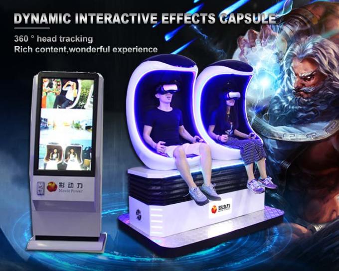 cinema eletrônico de Vr do passeio da alameda dos jogos das crianças do equipamento do exercício do simulador da realidade 9d virtual 0