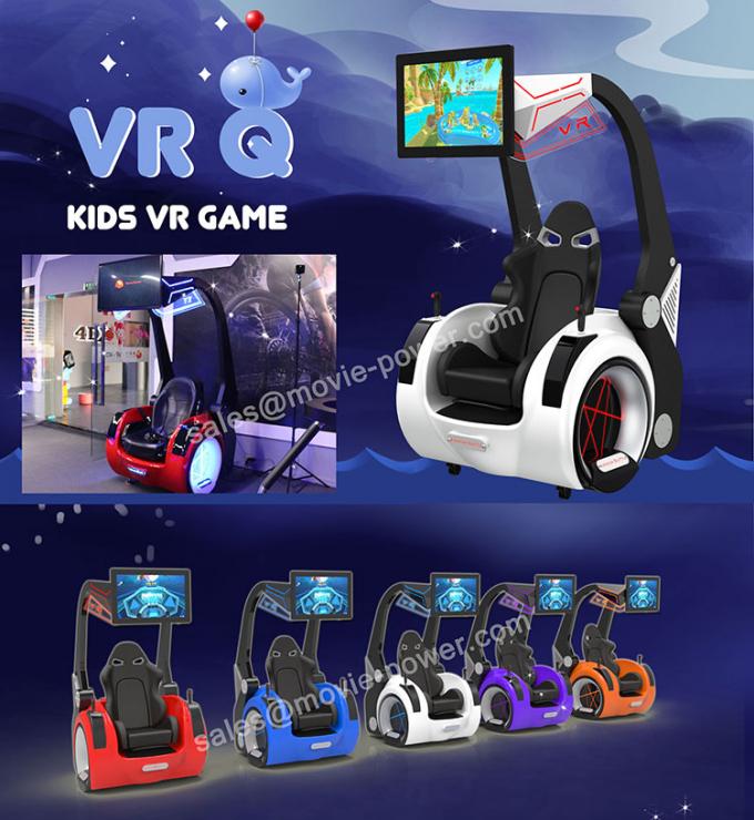 Cinema da realidade virtual do campo de jogos 9d da inteligência para o entretenimento das crianças 0