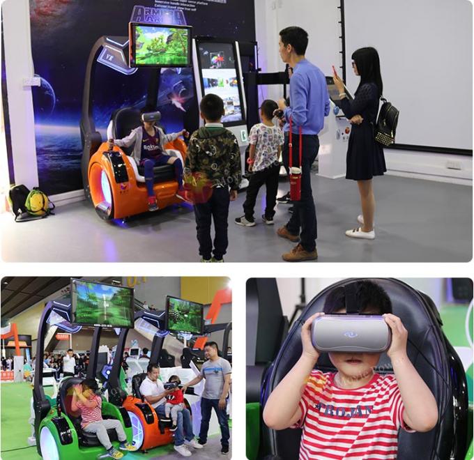 Máquina de jogo da realidade virtual do Kiddie a fichas/simulador do cinema 9D 1