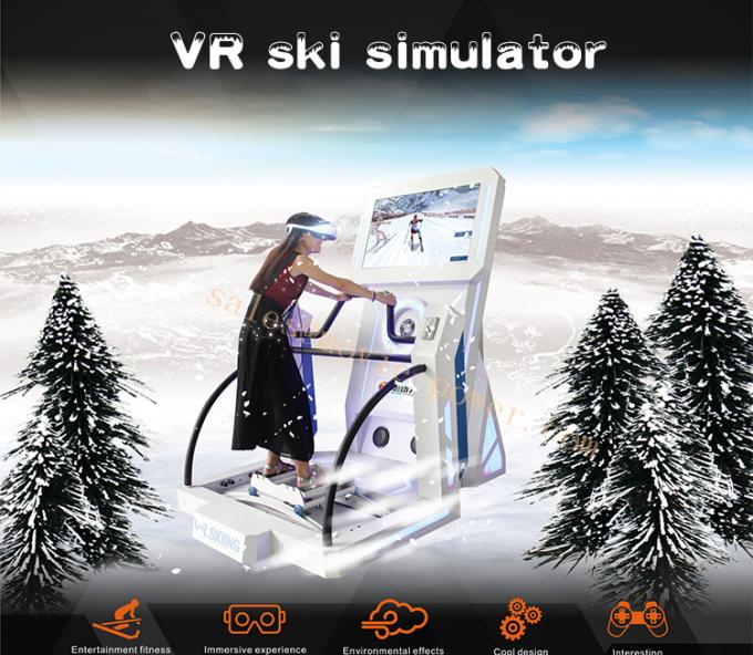 Equipamento de esqui do campo de jogos do simulador da realidade virtual do divertimento 0