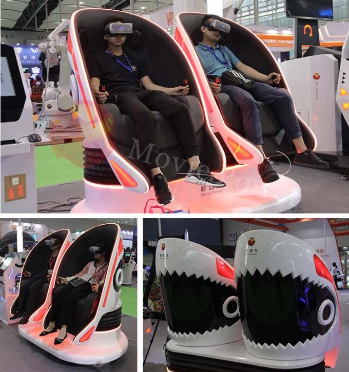 2 cinema da realidade virtual dos assentos 9D com CE dinâmico TUV GOS do efeito especial 1