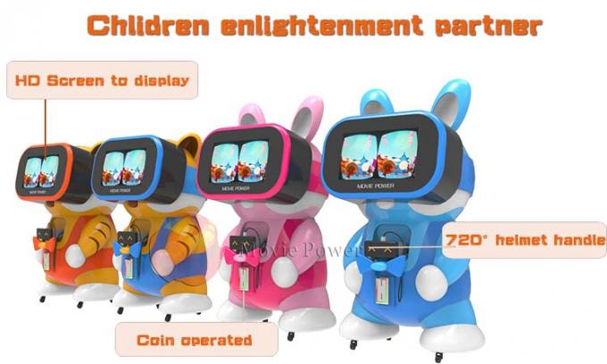 Desenvolva o robô interativo das crianças da máquina do cinema da inteligência 9D VR da criança com vidros de VR 1