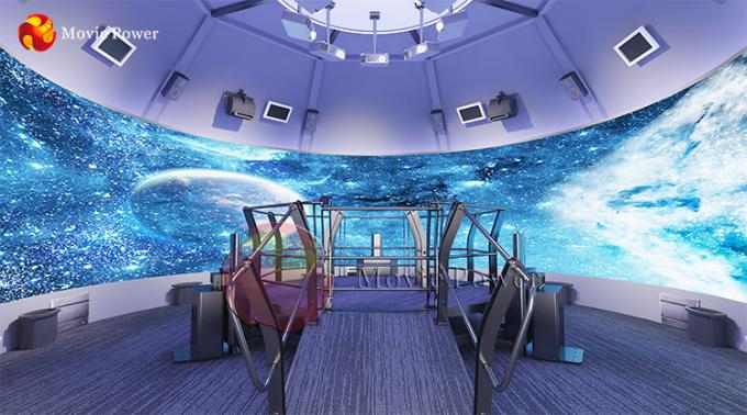 Tamanho da sala 360 teatro de gerencio do cinema 4D 5D da órbita da plataforma da tela do grau 0