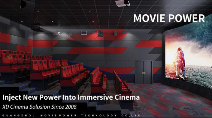 Equipamento do cinema do filme do cinema do parque 4D do oceano dos assentos do projeto 280 do cinema do poder do filme 0