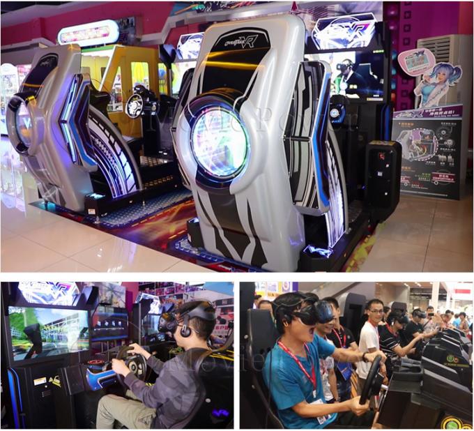 o divertimento de 5d 9d monta a máquina de jogo VR Arcade Racing Car Simulator 0