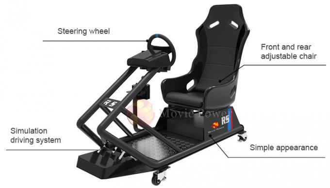 Simulador do jogo de Seat VR da simulação da condução de carro do entretenimento do shopping 1