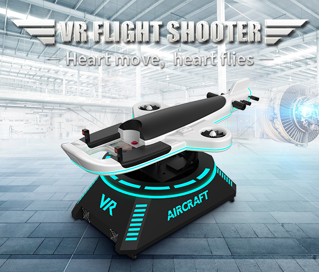 Máquina de jogo a fichas do voo do simulador do centro de entretenimento VR 0