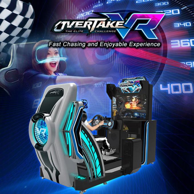 Arcade Game 9d que conduz máquina de jogos a fichas do carro de competência das crianças do simulador 0