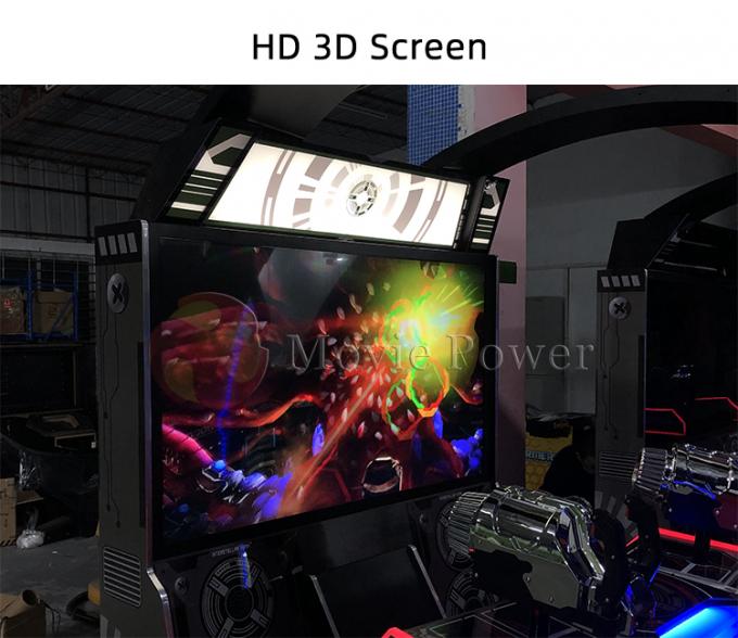 Tela 3D Arcade Gun Shooting Game Machine a fichas do divertimento 1