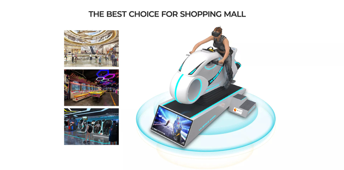 Parque de diversões interno fresco 9D VR que compete a roda do espaço da realidade virtual do simulador 4