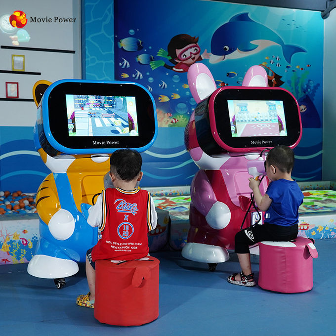 Simulador do equipamento da educação do jogo das crianças do cinema de 1.0KW 9D VR XD 1