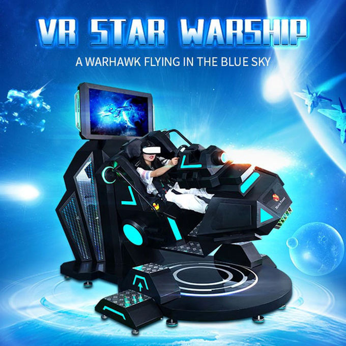Vr Warship 720 Rotation Flight Simulator 4d 9d Virtual Reality 360 Graus Simulador de Voo 0