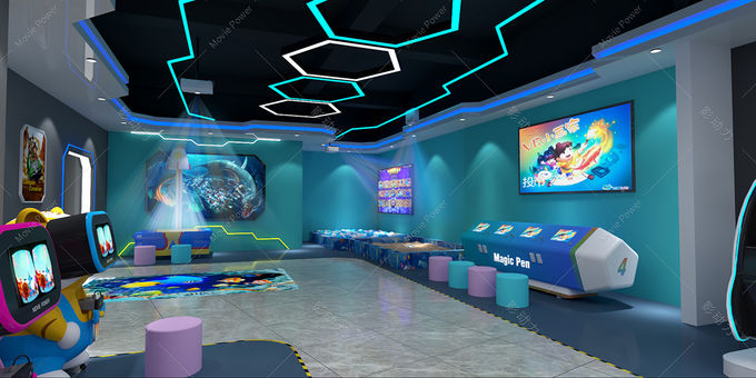 Cinema interativo Arcade Machines Virtual Reality Simulator do parque temático do divertimento VR 0