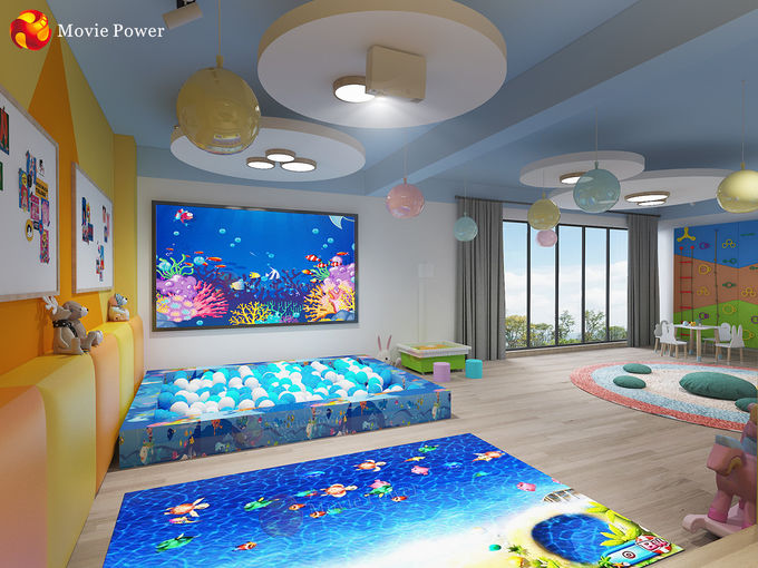 Projetor interativo do holograma da terra dos jogos 3d do entretenimento das crianças 1