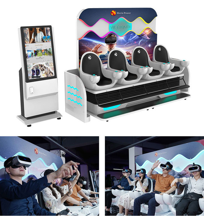 A maioria de simulador real 9D VR do cinema da cadeira do ovo da experiência 9D VR da realidade virtual 0