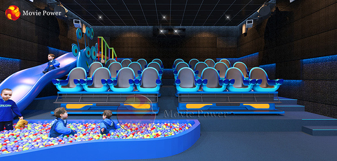Cinema do cinema 4d 5d 7d XD do tema do oceano do teatro do divertimento da criança para o shopping 0