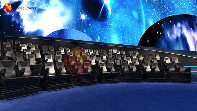 Simulador completo interativo do cinema do poder do filme do cinema de Seat 5D do movimento 1