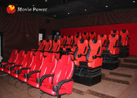 Assentos surpreendentes do teatro 2-100 do movimento do cinema 4d da simulação 4d do entretenimento