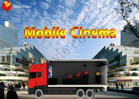 Simulador móvel de Seat 7d do movimento da cadeira do projetor do holograma do cinema do caminhão 7d dinâmico