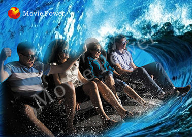 Cadeira de estimulação confortável do movimento 4D com plataforma do movimento de 3 DOF