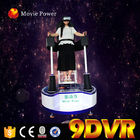 Cinema 9d móvel da experiência interativa da realidade virtual que levanta-se o simulador de 9d Vr