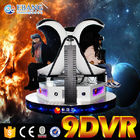 3 teatro de filme de giro elétrico de Seat 9D VR que assenta o simulador interativo