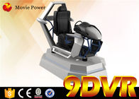Simulador da condução de carro de Arcade Racing Game Machine Realistic 9D VR do poder do filme