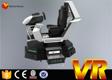3 parte alta dinâmica do simulador das corridas de carros do cinema 9d Vr de Vr da plataforma do movimento do Dof