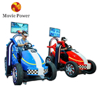 Parque temático VR Rides 9D Kids Racing Game Simulator Moeda Operada Car Arcade Machine