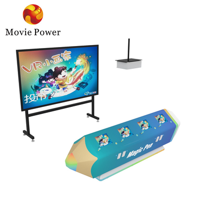 AR MR Projector Interativo Jogo de Parede Crianças Educação 3d Video Game Crianças Máquina de Pintura