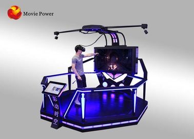 movimento da batalha HTC VIVE do espaço do caminhante de 9D VR que está o jogo interativo da plataforma grande