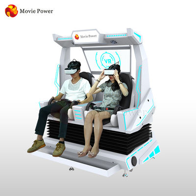 O cinema 2 do efeito dinâmico 9D VR de empresa de pequeno porte assenta a máquina da realidade virtual