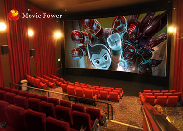 Cinema justo do simulador 4D do cantão com plataforma elétrica de 3 Dof