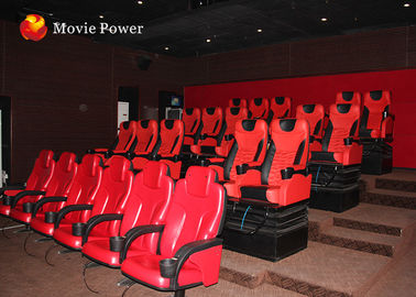 Assentos surpreendentes do teatro 2-100 do movimento do cinema 4d da simulação 4d do entretenimento