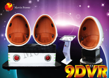 Assentos do simulador 9D VR 3 Dof 3 do cinema de 360 graus VR para o campo de jogos
