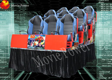 6 do poder interativo do filme do cinema do simulador dos assentos sistema dinâmico da plataforma 7d