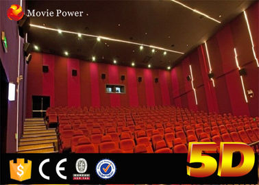 Assentos do cinema 2 a 200 do filme 4d de IMAX com movimento Motional no parque temático da grande escala