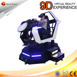 Conduzindo o simulador do movimento das corridas de carros de Vr F1 com realidade virtual Arcade Game Machine dos vidros de Vr
