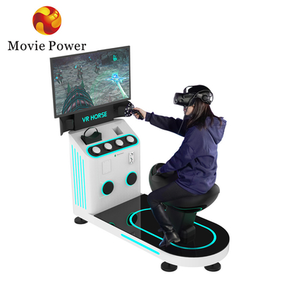 1 Jogador 9D Simulador de Realidade Virtual Cavalgada VR Máquina de Jogo Moeda Operada