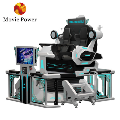 Segurança 9d VR Cinema 2 lugares VR Roller Coaster Simulator Chair 360 Motion Ride
