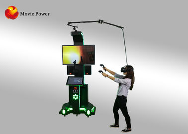 Máquina de jogo interativa da batalha do simulador da guerra da realidade virtual VR do cinema de HTC Vive VR 9d