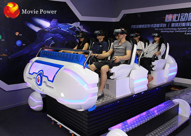 O passeio 6 Seater do movimento do simulador 9D do cinema da realidade virtual ganha mais dinheiro