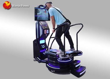 Preto & azul que levantam-se jogos interativos surfando do entretenimento do simulador do movimento de 9D VR