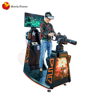 Máquina de jogo grande do tiro da arma da realidade virtual da estação espacial 9d da máquina do divertimento