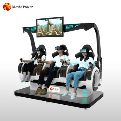 Dinâmica a fichas nova do simulador do cinema da realidade virtual dos assentos 9d da ideia VR do negócio 3