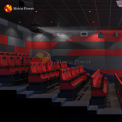 Sistema do teatro do cinema do movimento da cadeira 4d do cinema de Immersive 4d 12d do parque de diversões
