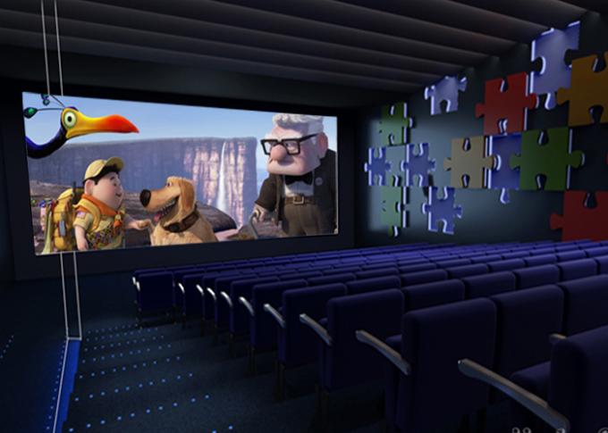 Cinema 4D elétrico da grande definição alta com cadeira do movimento 0