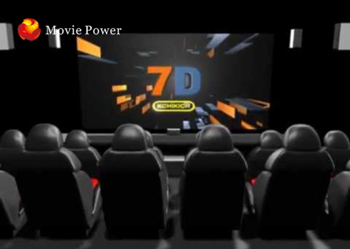 Assentos do teatro do movimento do cinema/museu 4D com picar traseiro 0